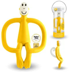 Matchstick Monkey Beißring Affe Original 1 St gelb