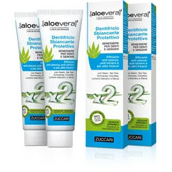 Zuccari [aloevera]2 schützende Whitening Zahnpasta 2x100 ml