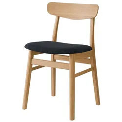 Hammel Furniture Esszimmerstuhl Mosbøl, Stuhl, Massivholz mit gepolstertem Sitz – robust & komfortabel, Massivholz, gepolsterte Sitzfläche, versch. Farbvarianten grau