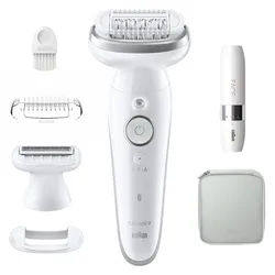 Braun - Epilierer 'Silk-épil 9-341 SensoSmartTM' in Weiß Sonstige 1 St weiss Frauen