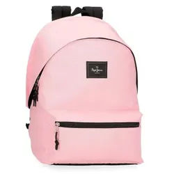 Pepe Jeans für alle. 63224C5 Aris Bunter Rucksack hellrosa (OSFA), Lässig, Polyester, Kinderbekleidung