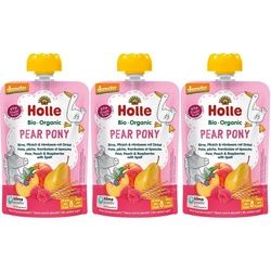 Holle Pear Pony - Trinkflasche Birne, Pfirsich, Himbeere und Dinkel