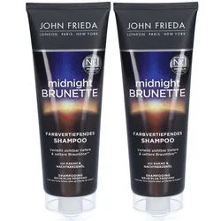 John Frieda midnight Brunette Farbvertiefendes Shampoo
