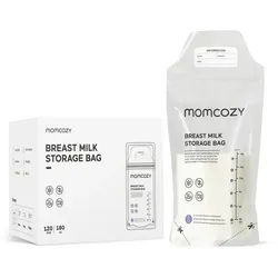 Momcozy Elektrische Milchpumpe Disposable Milk Storage Bag weiß 13.5 cm x 12.5 cm