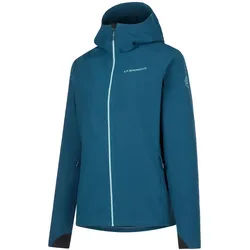 La Sportiva Wanderjacke Descender Storm Jkt (wasserabweisend, winddicht) dunkelblau Damen