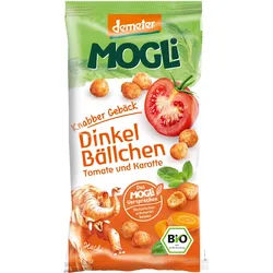 MOGLi Demeter Dinkel Bällchen Tomate und Karotte
