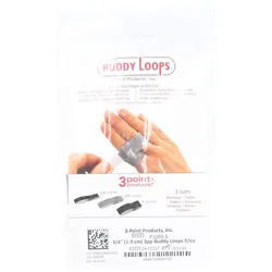 3pp® Buddy Loops – Fingerbandage 3/4 (1.90 cm breit) Grau