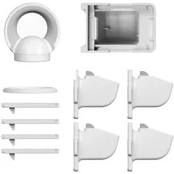 My Baby Lou Schubladensicherung , Weiß , Metall, Kunststoff , SGS-geprüft , Babysicherheit, Kindersicherung