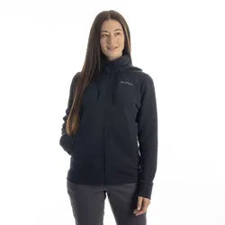 Klim Basin Damen Zip Hoodie, schwarz, Größe XL