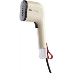 Braun Dampfbürste GS3012 BG QuickStyle 3 - Dampfbürste - beige, Ultrakompaktes, elegantes Design beige|braun