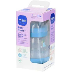 MAM Easy Start Anti-Kolik Flasche, 160ml, blau