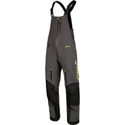 Klim Togwotee 2022 Snowmobil Latzhose, schwarz-grau, Größe XL für Männer
