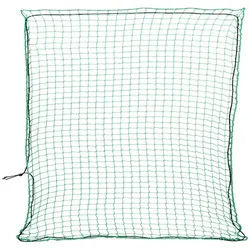 vidaXL Anhängernetz Anhängernetz mit Gummiseil Grün 4x4 m PP, BxL: 400x400 m, (1-St) grün