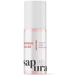 Wärmesalbe Roll-On - Wärmebalsam Muskelverspannung Nacken Schulter | Sapura® Salbe 50 ml