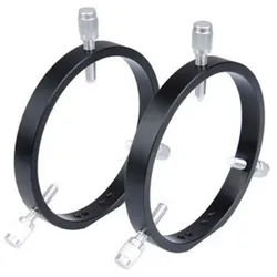ASToptics Teleskop ASToptics Leitrohrschellen CNC Guidescope Rings 80mm