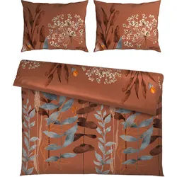 Bettwäsche Leavi XXL Mokka ca. 200x220cm