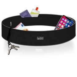 Formbelt Laufgürtel für Handy, Lauftasche, Jogging Gürtel, Handytasche zum Joggen Tasche laufen Hüfttasche für Smartphones z.B. Iphone 12, Galaxy 21 Xiaomi Laufgürtel Herren, Laufgürtel Damen, marathon, jogging, sportlaufgürtel, bauchtasche sport, lauftasche schwarz XXL