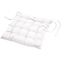 Douceur d ́intérieur Stuhlkissen Essentiel 40/40 cm , Textil , Heimtextilien, Wohntextilien, Sitzkissen