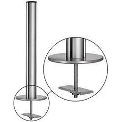 NOVUS Monitor-Halterung TSS-Säule 445mm mit Bohrschraubbefestigung HD silberfarben