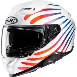 HJC F71 Zen Helm, weiss-rot-blau, Größe L