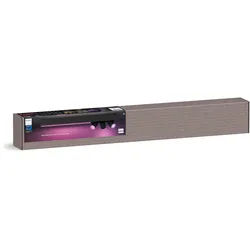 Philips Hue Smarte LED-Leuchte White & Color Ambiance Centris 3er Spot schwarz, Abschaltautomatik, Bluetooth, CCT - über Fernbedienung, Dimmfunktion, Farbsteuerung, Farbwechsel, Leuchtdauer einstellbar, Memoryfunktion, Nachtlichtfunktion, RGB, Smart Home, Timerfunktion, dimmbar über Fernbedienung, erweiterbar, mehrere Helligkeitsstufen, LED wechselbar, RGB, Sprachassistenten schwarz