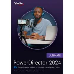 Cyberlink PowerDirector 2024 Ultimate Software