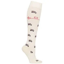 SupCare Stützstrümpfe Rettungswagen 1 Pk weiss Unisex