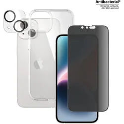 PanzerGlassTM 3-in-1 Privacy Schutzset für iPhone 14