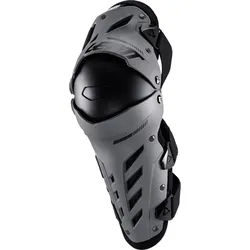 Leatt Dual Axis Knie- und Schienbeinprotektoren, grau, Größe S M für Männer