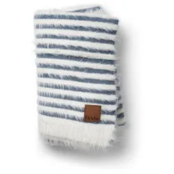 Babydecke Elodie Details - Plüschdecke - Berry Blue - 75x100 cm, Elodie, Babydecke, Kuscheldecke blau|weiß