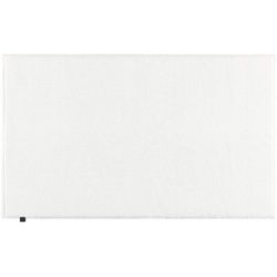 Cawoe Badteppich 1007 Loop 600 , Weiß , Textil , Uni , rechteckig , 60x60 cm , Oeko-Tex® Standard 100 , für Fußbodenheizung geeignet , Heimtextilien, Badtextilien, Badematten