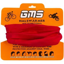 GMS Cotton Halswärmer, rot für Männer