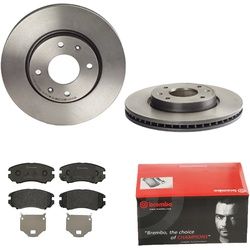 BREMBO BREMSSCHEIBEN Ø280MM + BREMSBELÄGE VORNE FÜR KIA MAGENTIS I HYUNDAI SONATA IV ELANTRA IIIHYUNDAI HORKI (DYK) FENGON CHANGAN 1420 54559