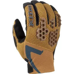 Klim Mojave 2025 Motocross Handschuhe, blau-braun, Größe XL für Männer