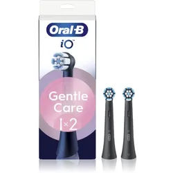 Oral-B iO Gentle Care Ersatz-Kopf für empfindliches Zahnfleisch Black 2 St.