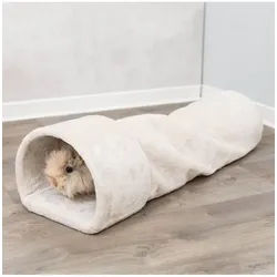 Kuscheltunnel Meerschweinchen Zwergkaninchen 27x21x80cm