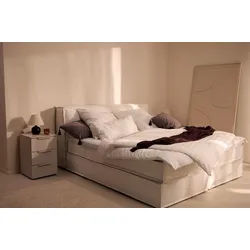 LeGer Home by Lena Gercke Boxspringbett Addyson (Härtegrade H2, H3 und H4 wählbar), Boxspringbett inkl. Topper, 2 Matratzen beige 190 cm x 230 cm