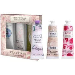 L'Occitane Blumiges Handcreme Trio XMas 24 - 3 Artikel im Set