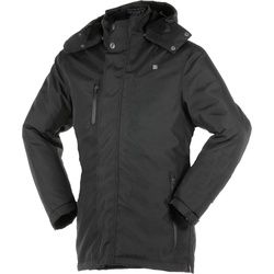 Overlap Brighton Damen Motorrad Textiljacke, schwarz, Größe S