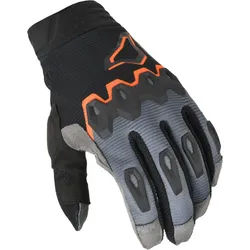 Macna Chameleon-1 Motocross Handschuhe, schwarz-grau-orange, Größe XL für Männer