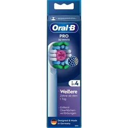 ORAL-B Aufsteckbürste EB Pro 3D White 4er