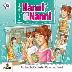 Hanni und Nanni 70 - Schlechte Karten für Hanni und Nanni, Hörbücher