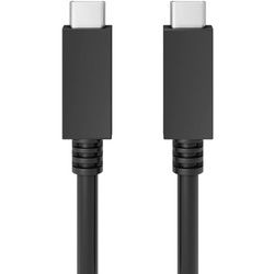USB-C PD Lade- und Synchronisationskabel für bis zu 100W, schwarz