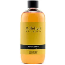 MILLEFIORI MILANO Raumduft Diffuser Nachfüllflasche 500 ml LEGNI E FIORI D'ARAN
