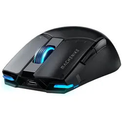 Machenike Machenike M7 Pro Gaming Maus kabellos RGB Maus schwarz