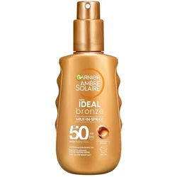 GARNIER Körperpflegemittel Bräunungsmilch in Spray SPF 50 Ideal Bronze (Milch in Spray) 150 ml