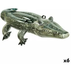 Aufblasbare Figur für Pool Intex Krokodil 86 x 20 x 170 cm (6 Stück)