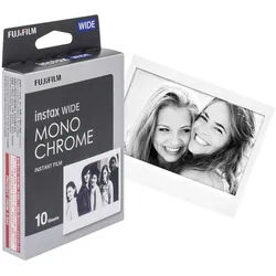 Fujifilm Instax Wide Monochrome WW 1 - Schwarz-/Weiß-Sofortfilm - instax mini - ...