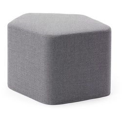 Softline Hocker Lake grau, Designer busk+hertzog, 40x63x52 cm