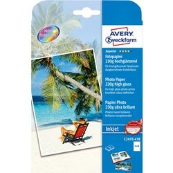 Avery Zweckform Fotopapier C2495-45R Superior Fotopapier